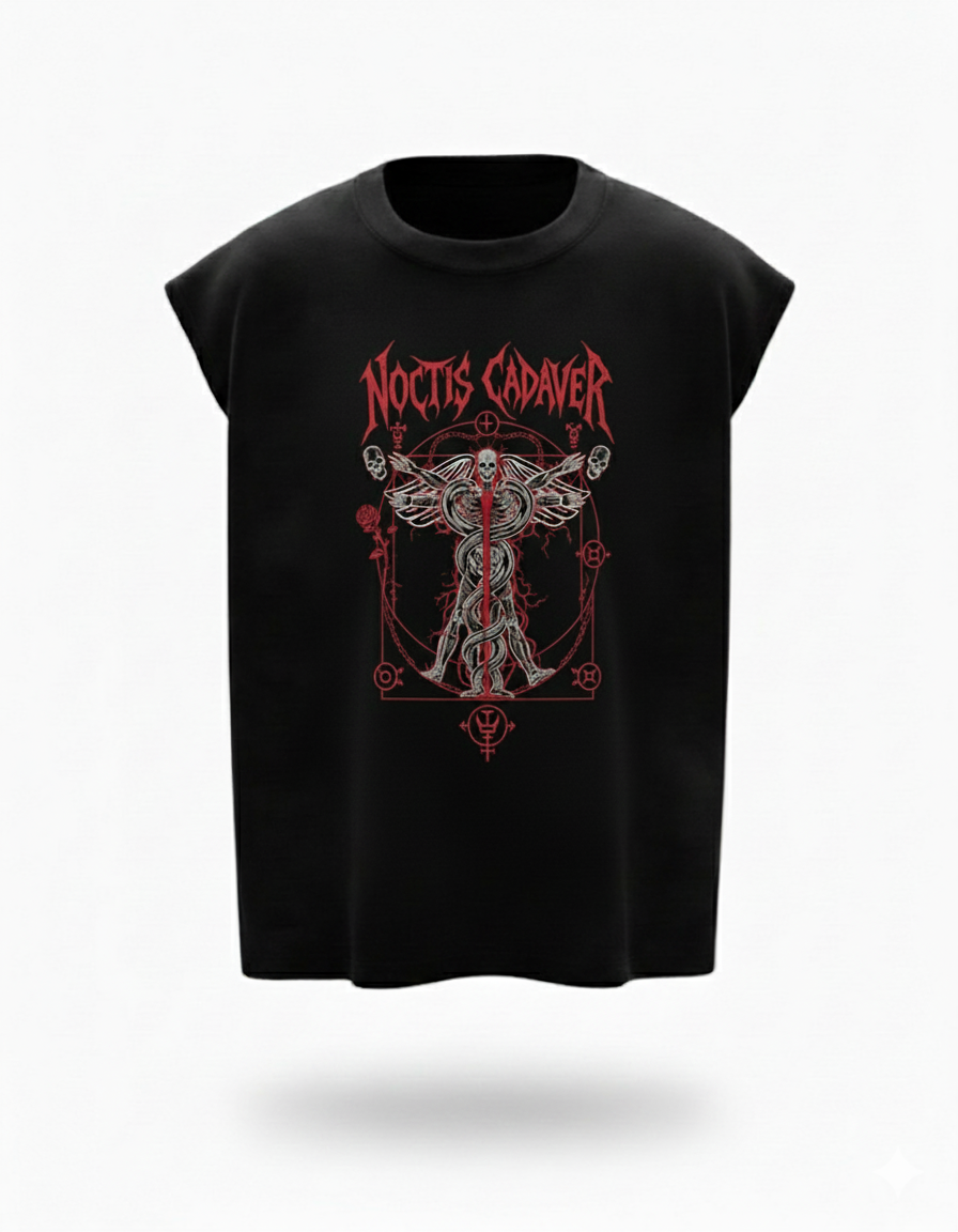 Skull Angel Vest