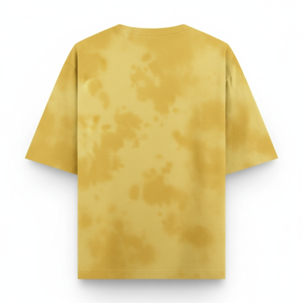 Mustard Burst Oversized Tee