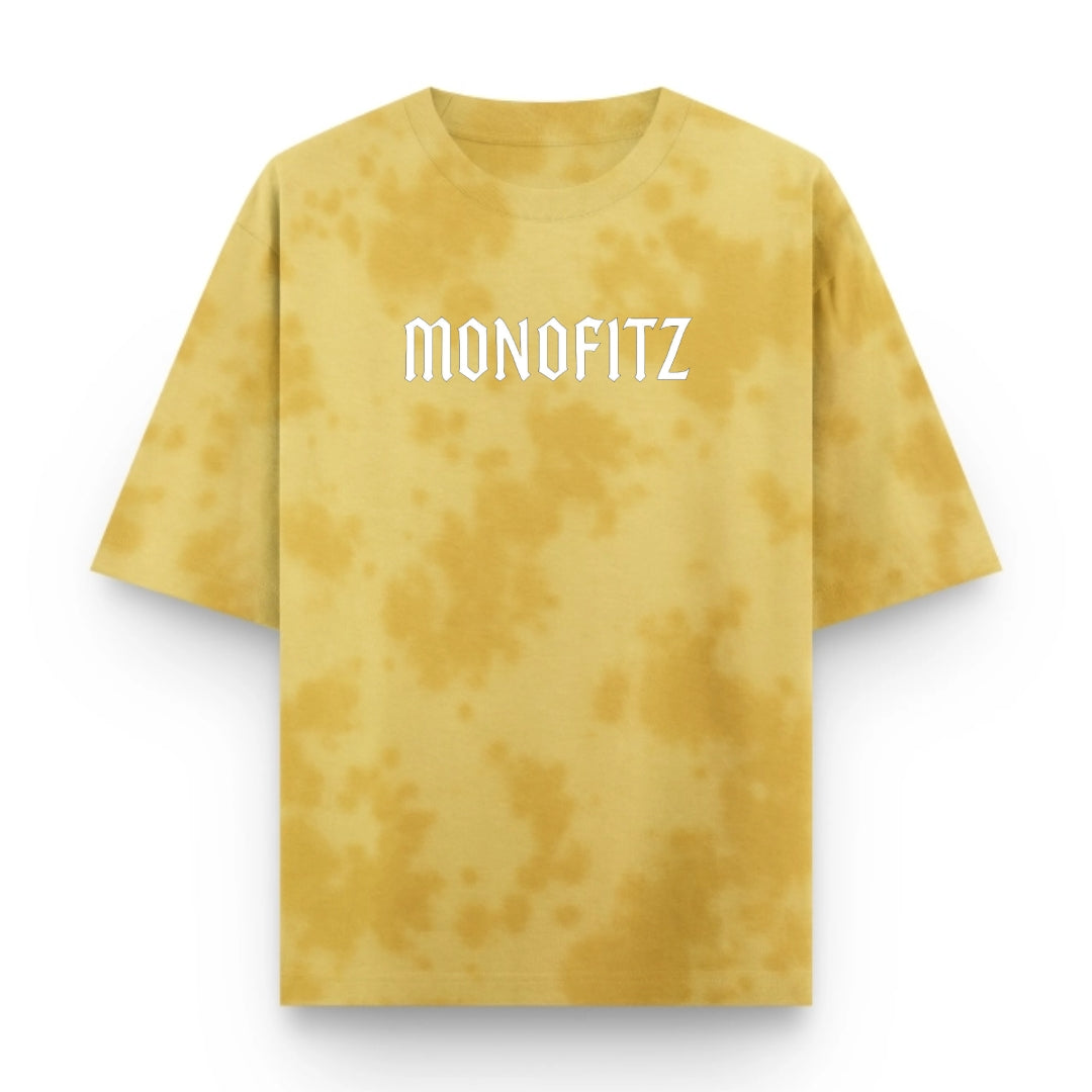 Mustard Burst Oversized Tee